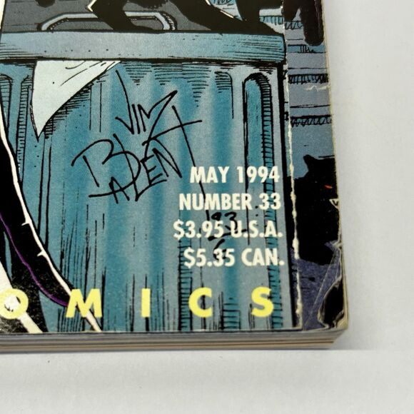 Wizard Comic Magazine #33 Catwoman Price Guide Vintage 1994 Insert Intact - Picture 2 of 5